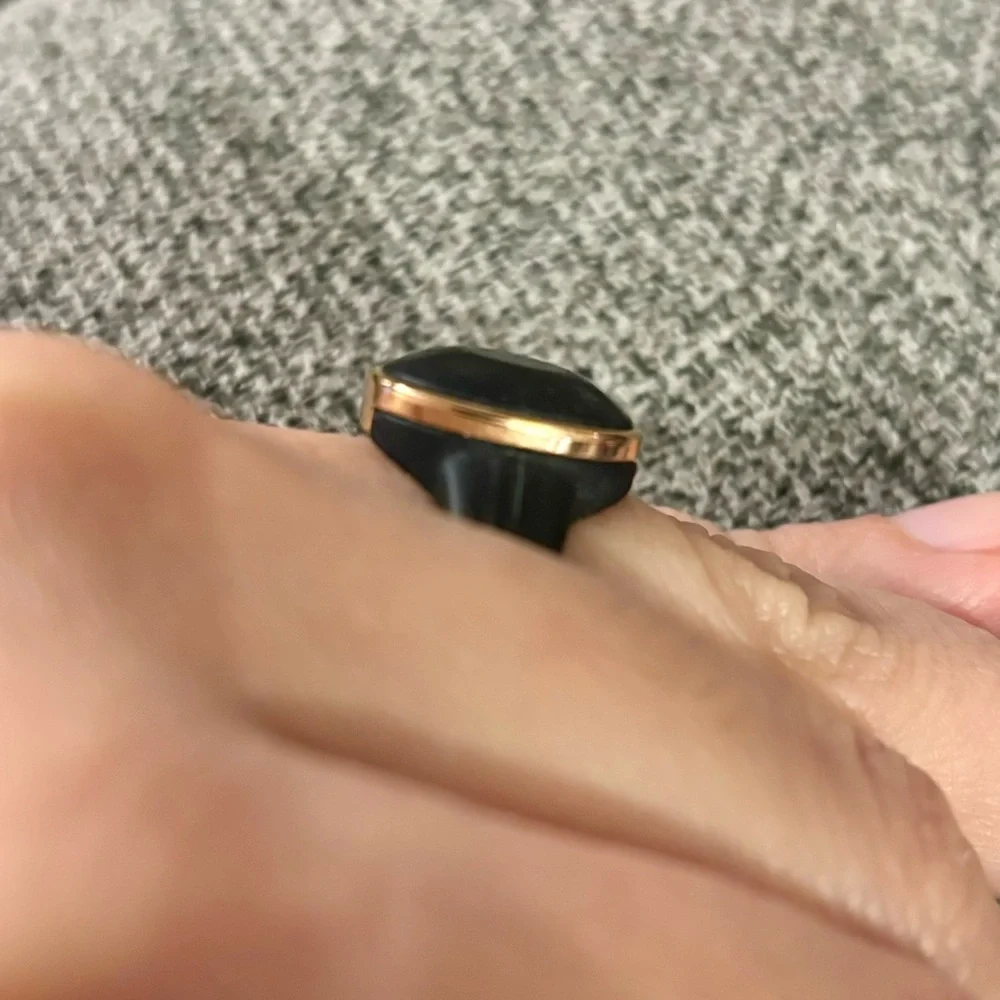 Rinfit 6 Oversized Oval Collection with Metal Frame Ring - Picture 3 of 9